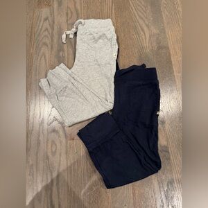 GAP Kids Gray and Navy Joggers